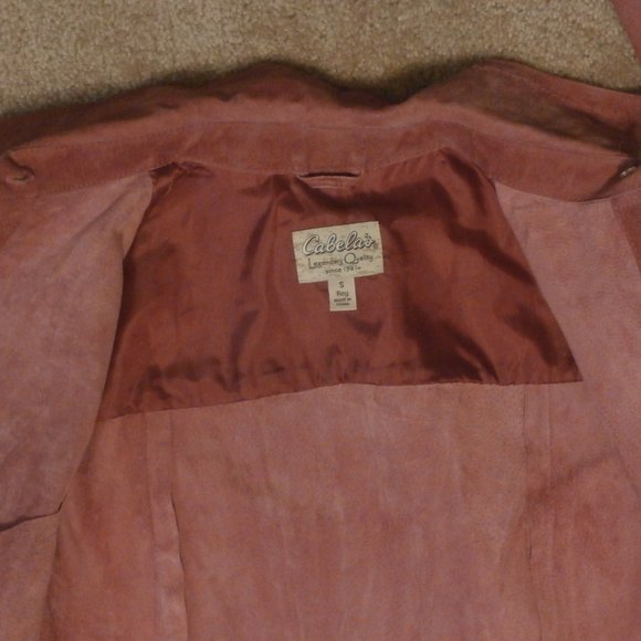 CABELA'S LADIES SIZE S 100% GENUINE LEATHER JACKET - Picture 2 of 8